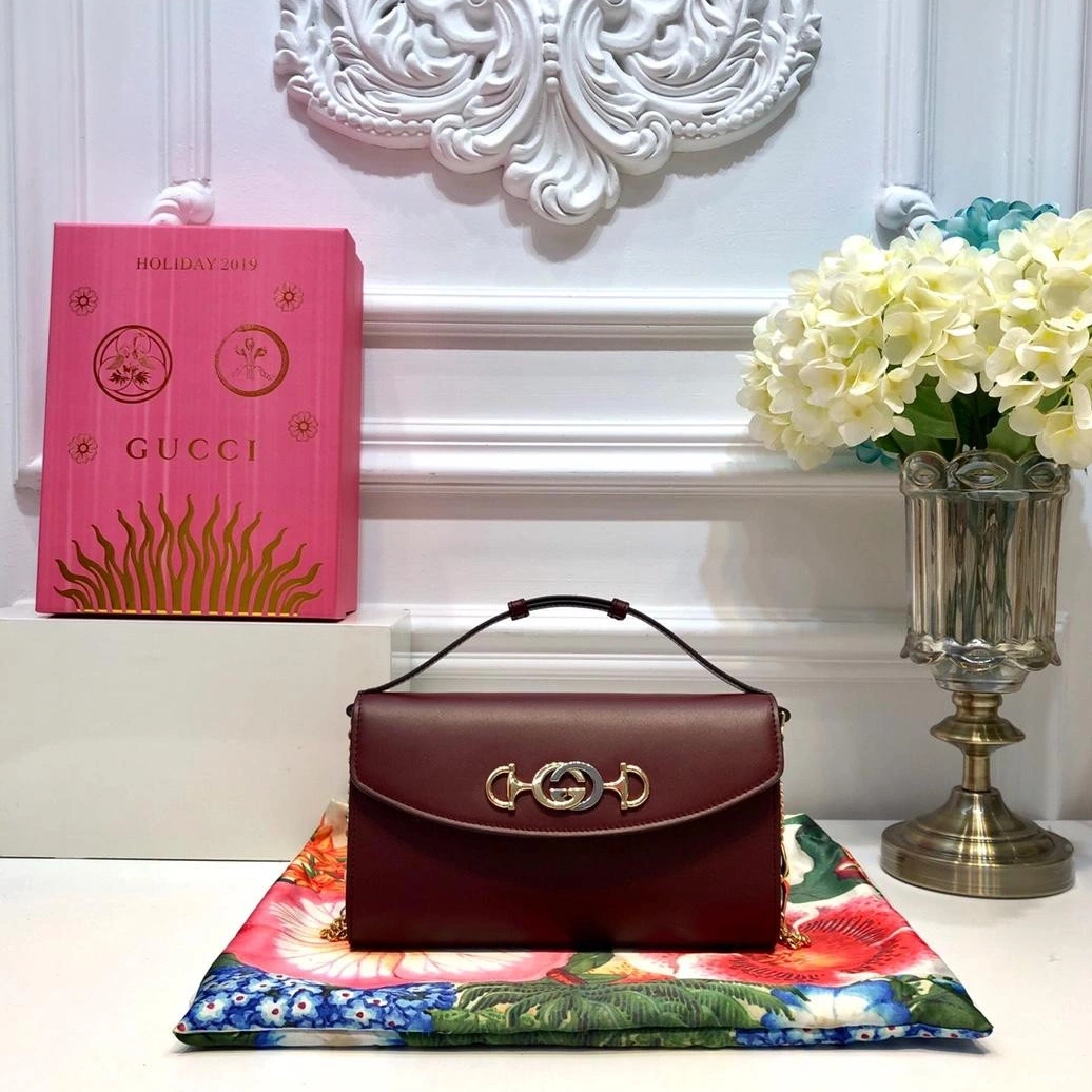 Firstbag ru Gucci leather small bag shoulder Zumi smooth 0825